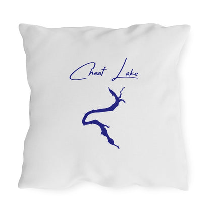 West  Virginia  Cheat  Lake  Outdoor  Pillow  back  position  view  from  back  20  x  20.webp