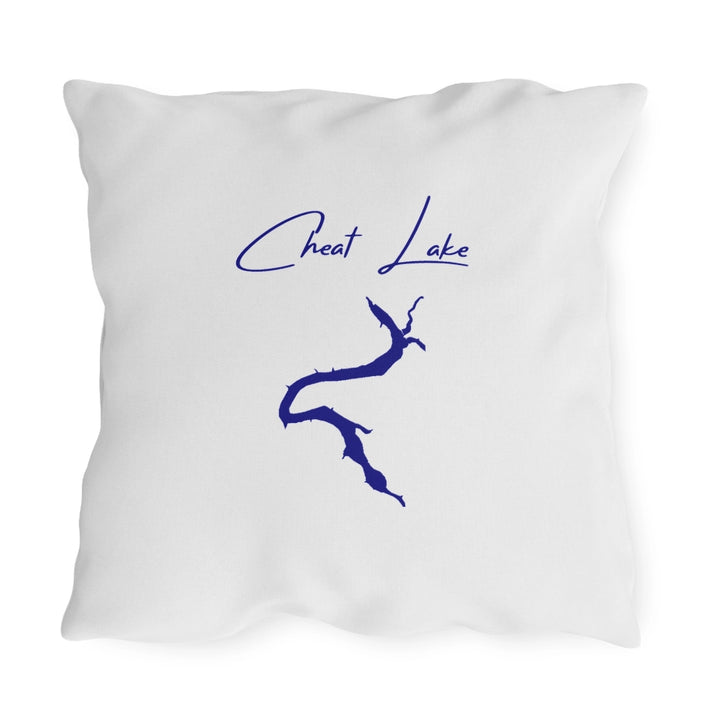 West  Virginia  Cheat  Lake  Outdoor  Pillow  back  position  view  from  back  20  x  20.webp