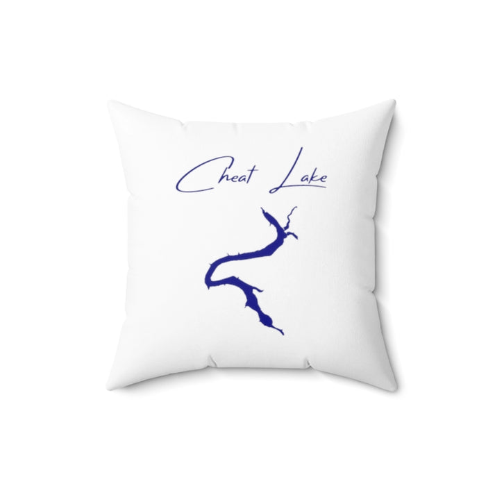 West  Virginia  Cheat  Lake  Pillow  front  position  view  from  back  16  x  16.webp