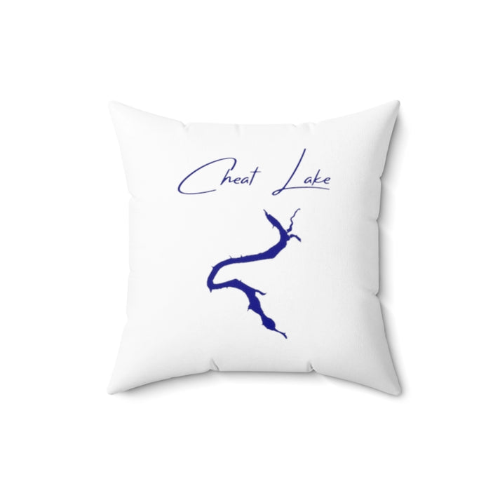 West  Virginia  Cheat  Lake  Pillow  front  position  view  from  front  16  x  16.webp
