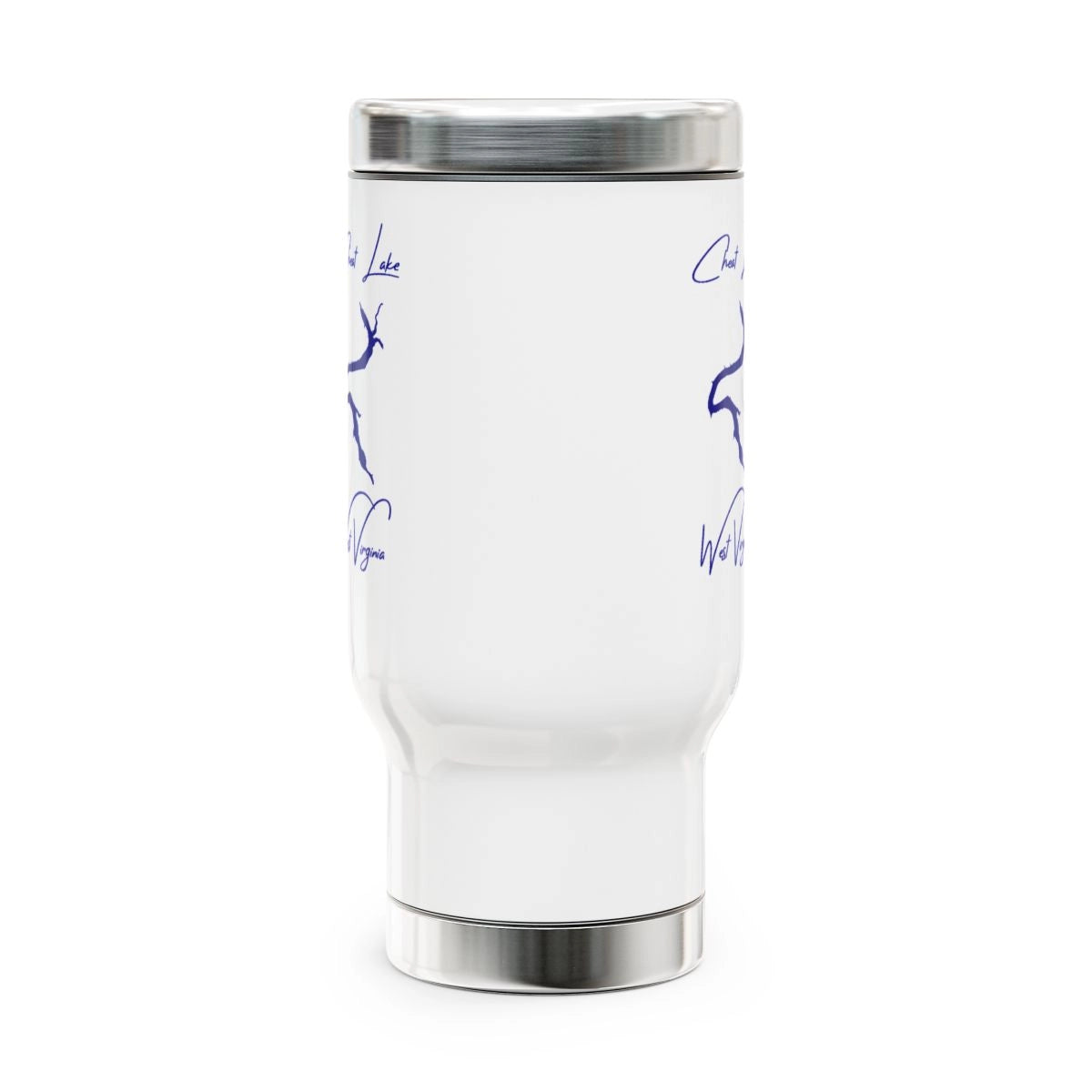 West  Virginia  Cheat  Lake  Travel  Mug  other  position  view  from  front  14oz.webp