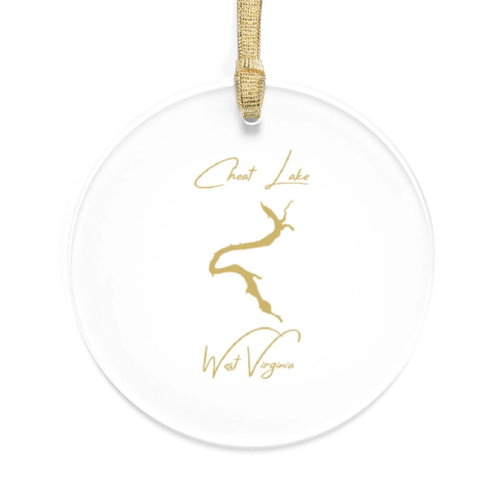 West  Virginia  Cheat  Lake  Tree  Ornament  other  position  view  from  front  round.webp