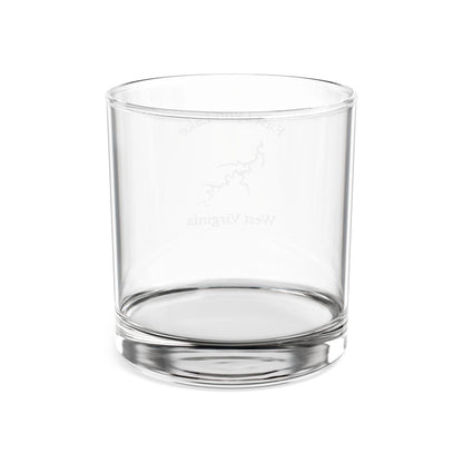 West  Virginia  East  Lynn  Lake  Engraved  Whiskey  Glass  other  position  view  from  back  10.5oz.webp