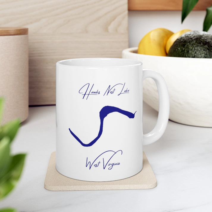 West  Virginia  Hawks  Nest  Lake  Ceramic  Mug  other  position  view  from  context-4  11oz.webp