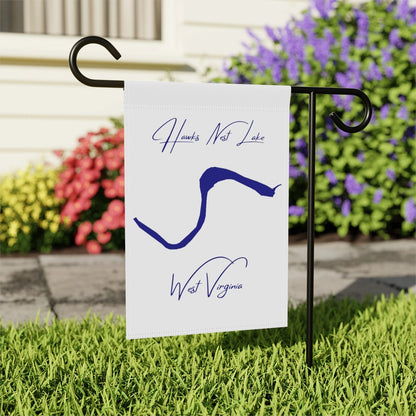 West  Virginia  Hawks  Nest  Lake  Garden  Banner  other  position  view  from  context-2  12''  x  18''.webp