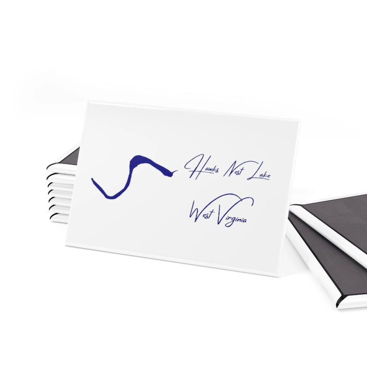 West  Virginia  Hawks  Nest  Lake  Magnet  front  position  view  from  set  2  x  3.webp