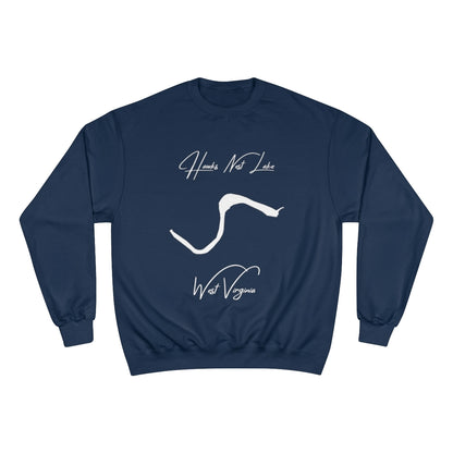 West  Virginia  Hawks  Nest  Lake  Sweatshirt  front  position  view  from  front  navy.webp