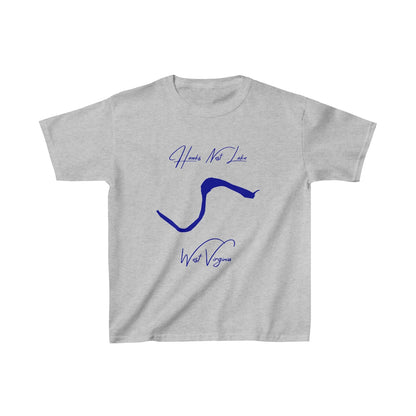 West  Virginia  Hawks  Nest  Lake  Youth  T-shirt  front  position  view  from  front  sport  grey.webp