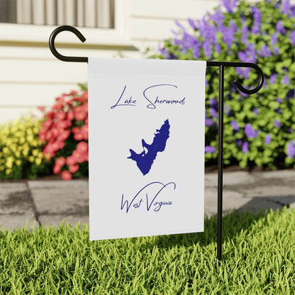 West  Virginia  Lake  Sherwood  Garden  Banner  other  position  view  from  context-2  12''  x  18''.webp