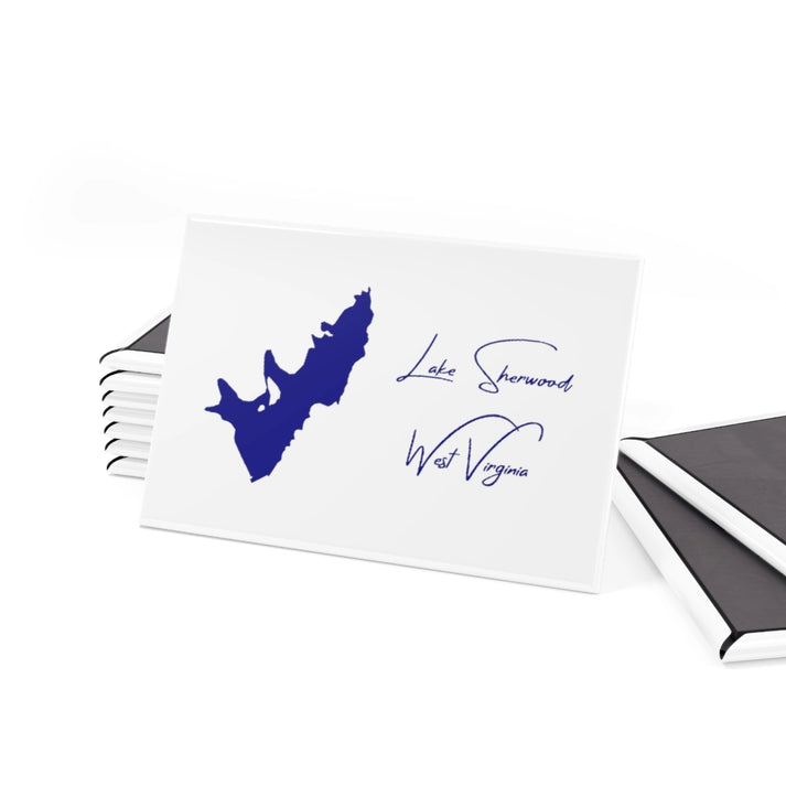 West  Virginia  Lake  Sherwood  Magnet  front  position  view  from  set  2  x  3.webp