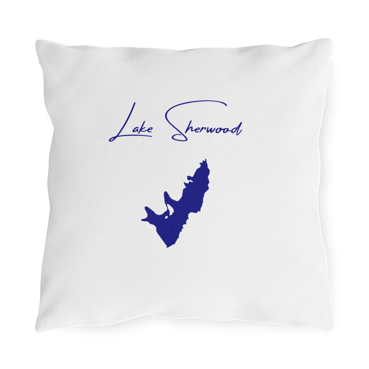 West  Virginia  Lake  Sherwood  Outdoor  Pillow  front  position  view  from  front  16  x  16.webp