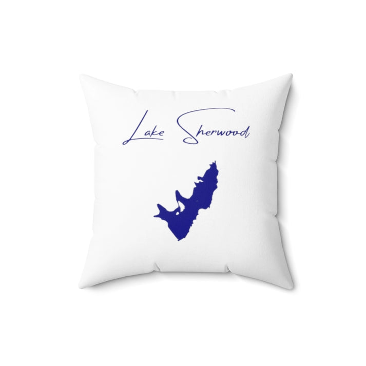 West  Virginia  Lake  Sherwood  Pillow  front  position  view  from  front  16  x  16.webp