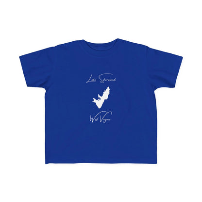 West  Virginia  Lake  Sherwood  Toddler  T-shirt  front  position  view  from  front  royal.webp