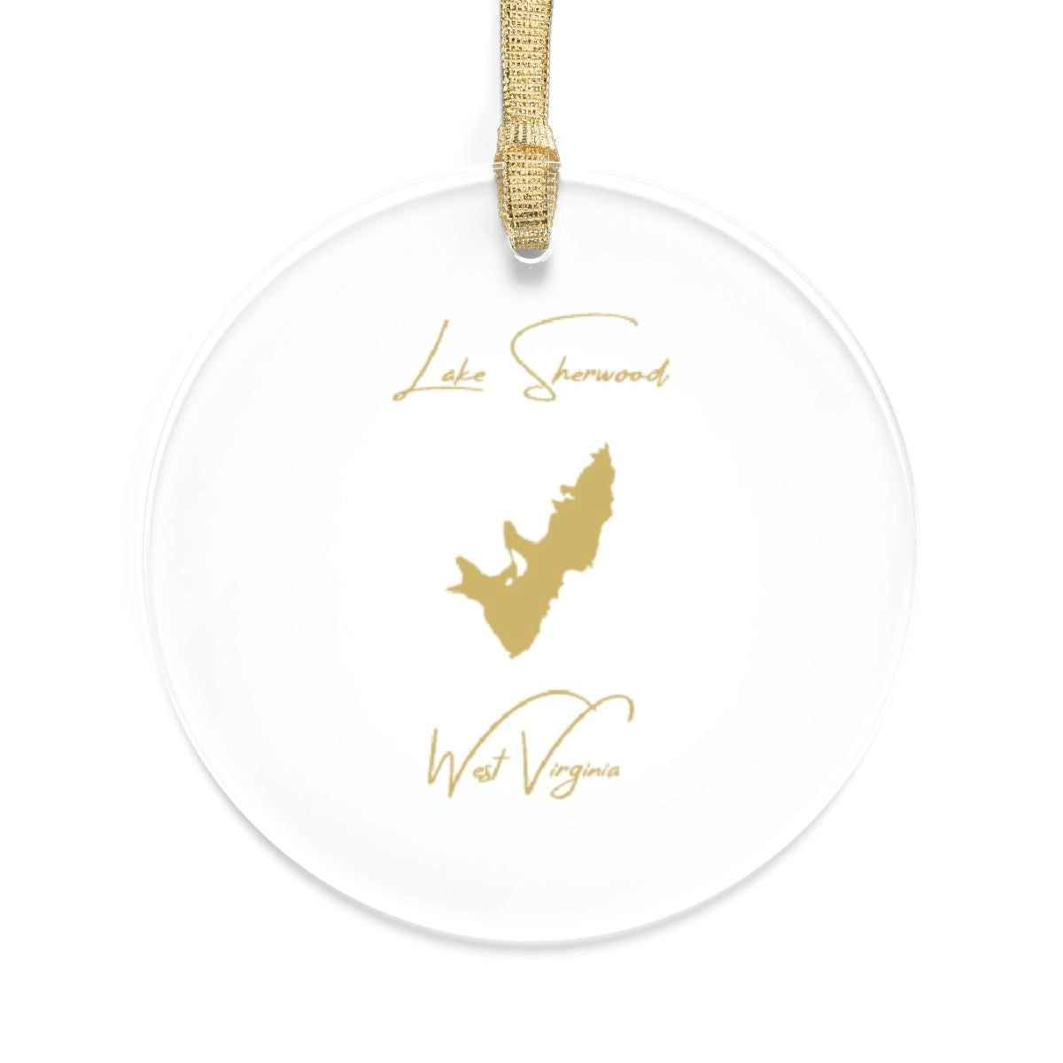 West  Virginia  Lake  Sherwood  Tree  Ornament  other  position  view  from  front  round.webp