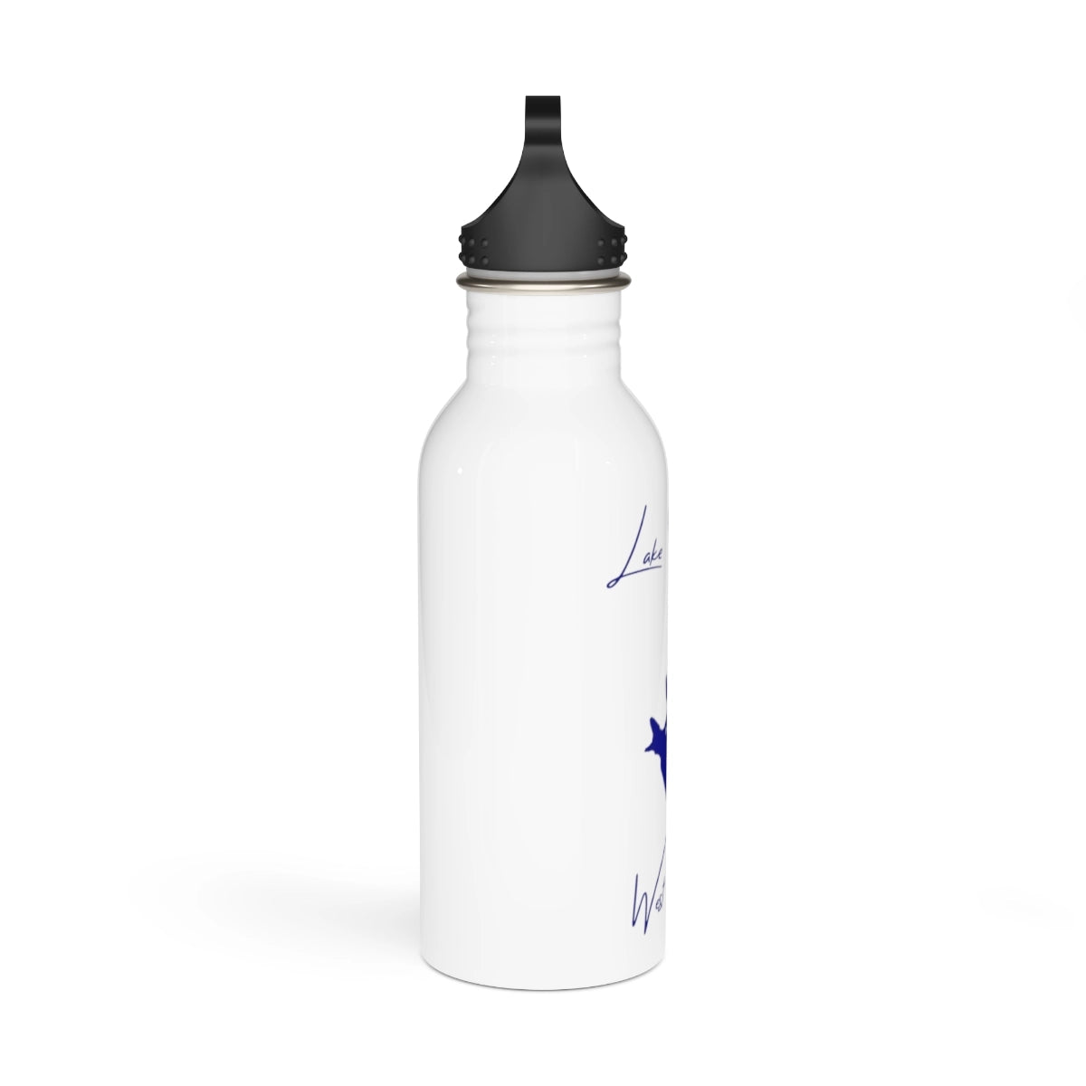 West  Virginia  Lake  Sherwood  Water  bottle  other  position  view  from  left  white.webp