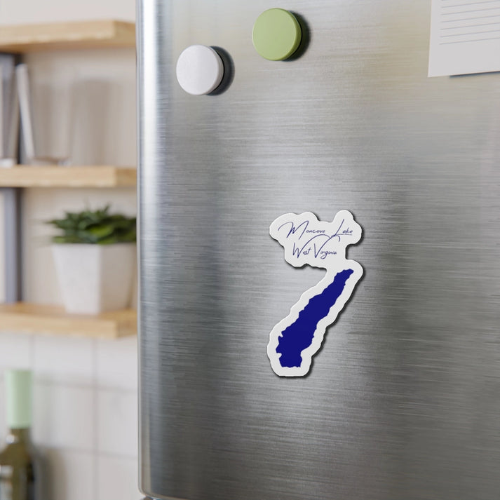 West  Virginia  Moncove  Lake  Die  Cut  Magnet  front  position  view  from  context-2  4  x  4.webp