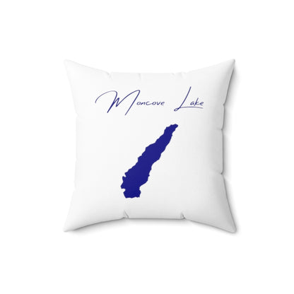 West  Virginia  Moncove  Lake  Pillow  front  position  view  from  back  16  x  16.webp