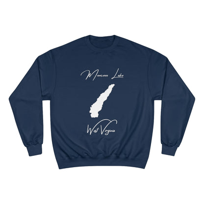 West  Virginia  Moncove  Lake  Sweatshirt  front  position  view  from  front  navy.webp