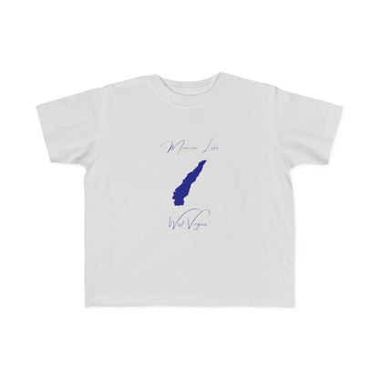 West  Virginia  Moncove  Lake  Toddler  T-shirt  front  position  view  from  front  silver.webp