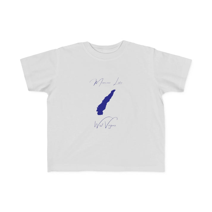 West  Virginia  Moncove  Lake  Toddler  T-shirt  front  position  view  from  front  silver.webp