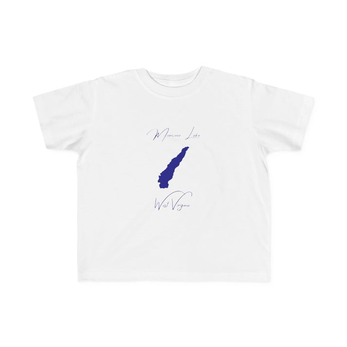 West  Virginia  Moncove  Lake  Toddler  T-shirt  front  position  view  from  front  white.webp