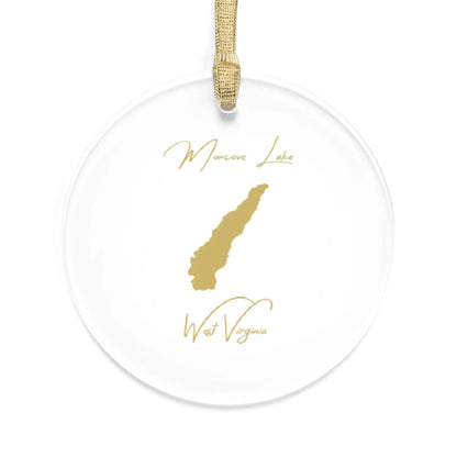 West  Virginia  Moncove  Lake  Tree  Ornament  other  position  view  from  front  round.webp