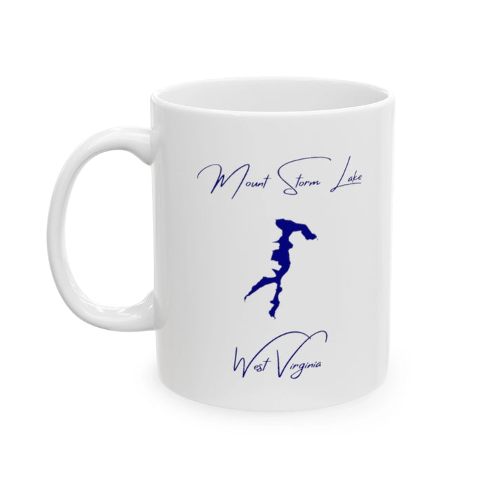 West  Virginia  Mount  Storm  Lake  Ceramic  Mug  other  position  view  from  left  11oz.webp