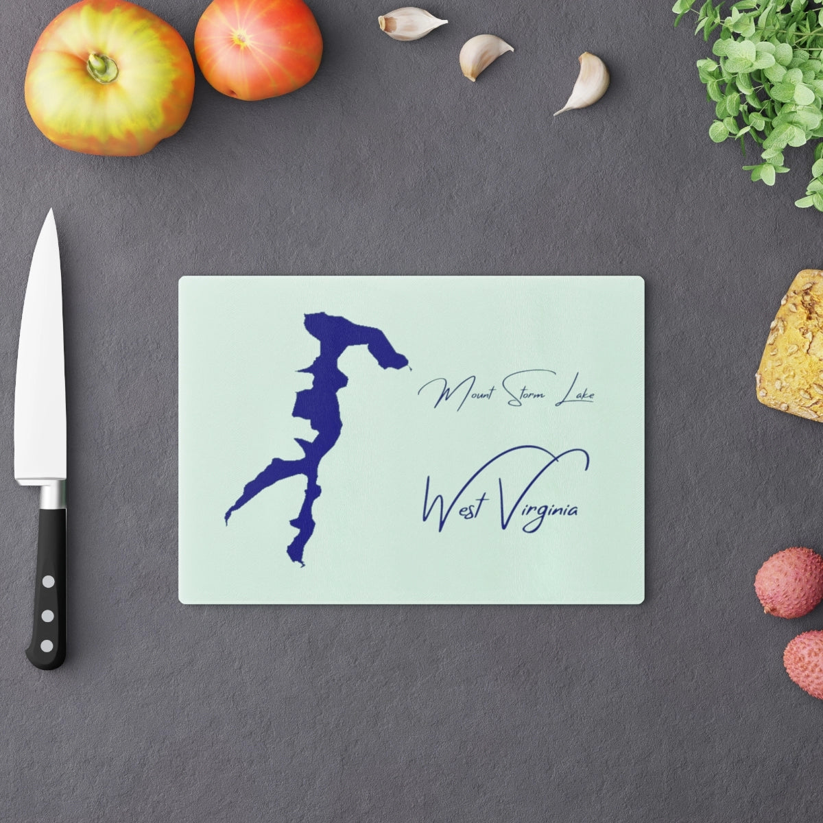 West  Virginia  Mount  Storm  Lake  Cutting  Board  other  position  view  from  context-2  small.webp