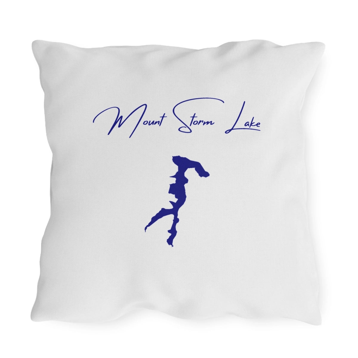 West  Virginia  Mount  Storm  Lake  Outdoor  Pillow  back  position  view  from  back  20  x  20.webp