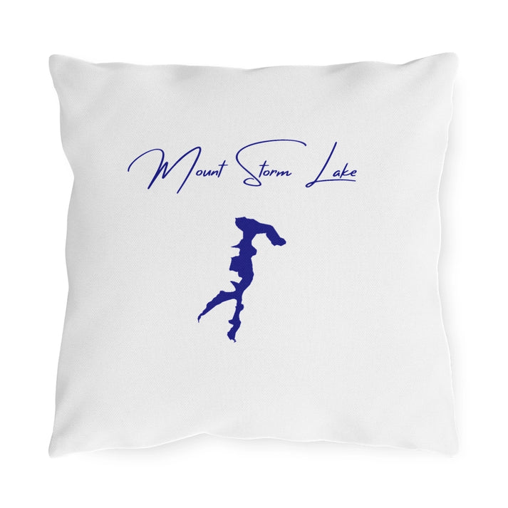 West  Virginia  Mount  Storm  Lake  Outdoor  Pillow  front  position  view  from  front  16  x  16.webp