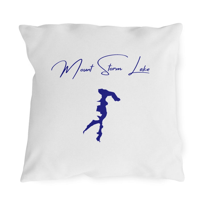 West  Virginia  Mount  Storm  Lake  Outdoor  Pillow  front  position  view  from  front  18  x  18.webp