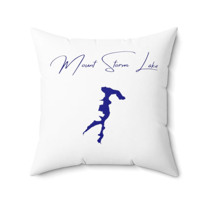 West  Virginia  Mount  Storm  Lake  Pillow  front  position  view  from  front  20  x  20.webp