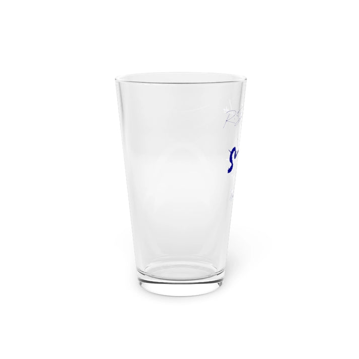 West  Virginia  R.D.  Bailey  Lake  16oz  Pint  Glass  front  position  view  from  left  16oz.webp