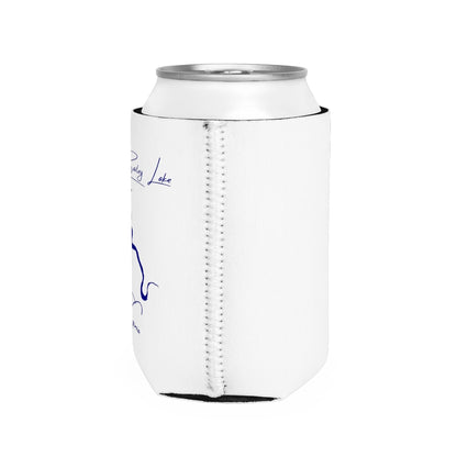 West  Virginia  R.D.  Bailey  Lake  Can  Koozie  all  position  view  from  right  white.webp