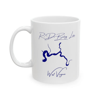 West  Virginia  R.D.  Bailey  Lake  Ceramic  Mug  other  position  view  from  left  11oz.webp