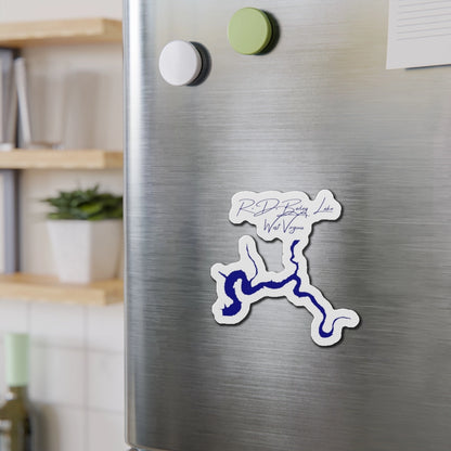 West  Virginia  R.D.  Bailey  Lake  Die  Cut  Magnet  front  position  view  from  context-2  4  x  4.webp