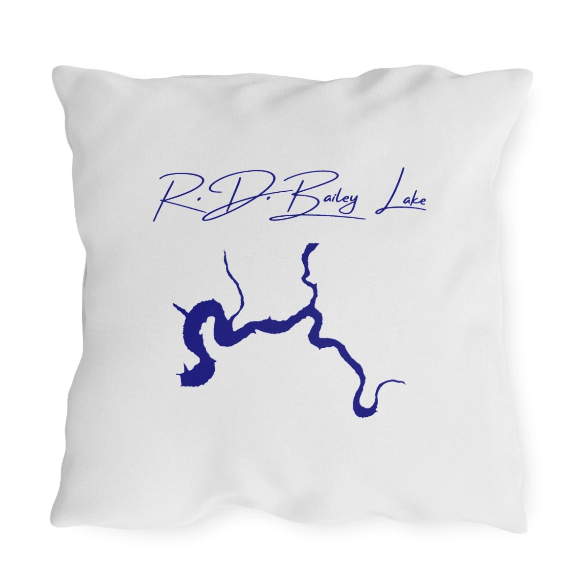 West  Virginia  R.D.  Bailey  Lake  Outdoor  Pillow  back  position  view  from  back  20  x  20.webp