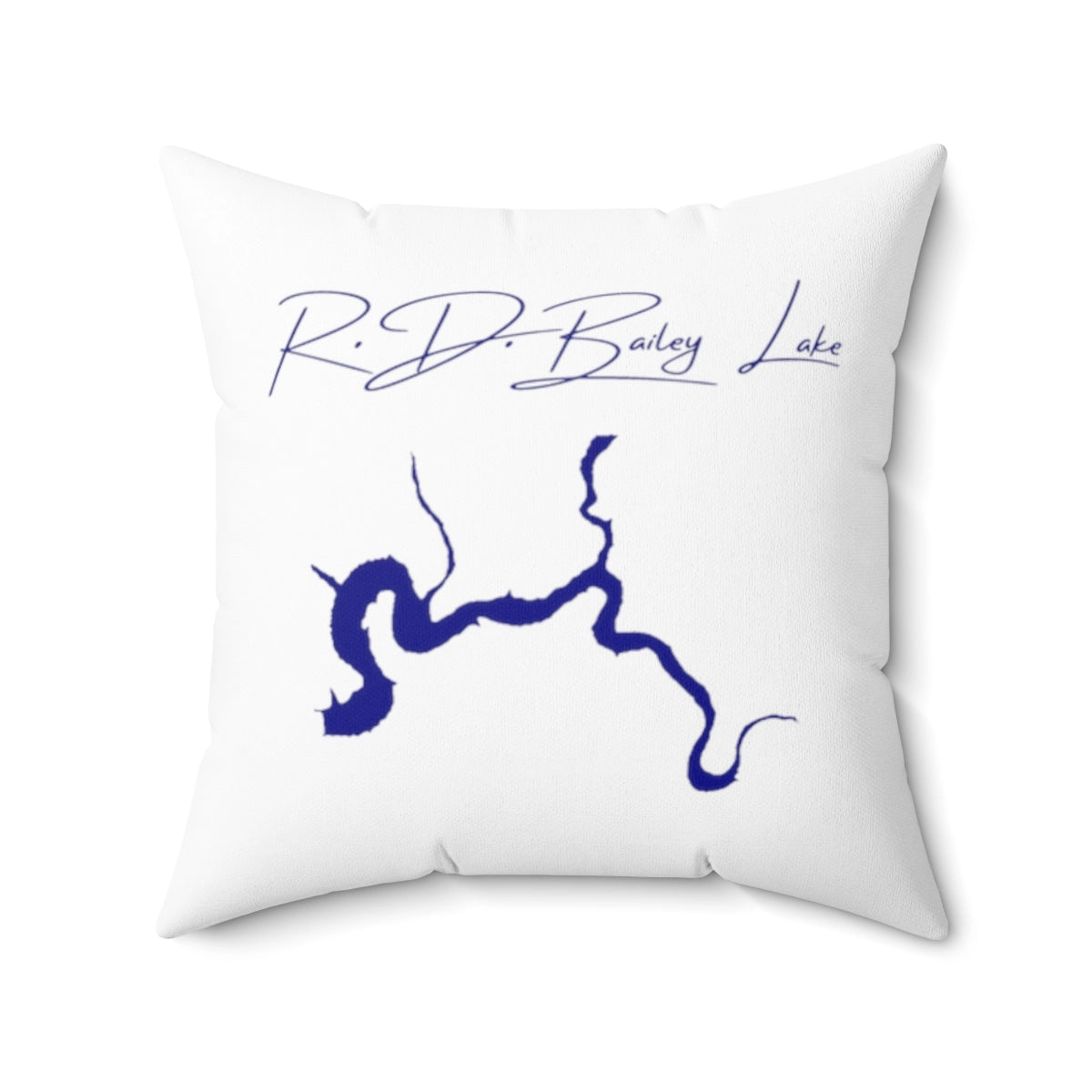 West  Virginia  R.D.  Bailey  Lake  Pillow  front  position  view  from  front  20  x  20.webp