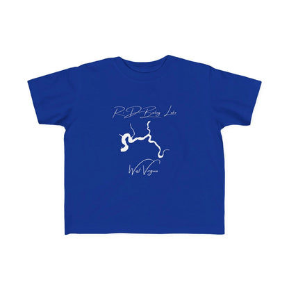 West  Virginia  R.D.  Bailey  Lake  Toddler  T-shirt  front  position  view  from  front  royal.webp