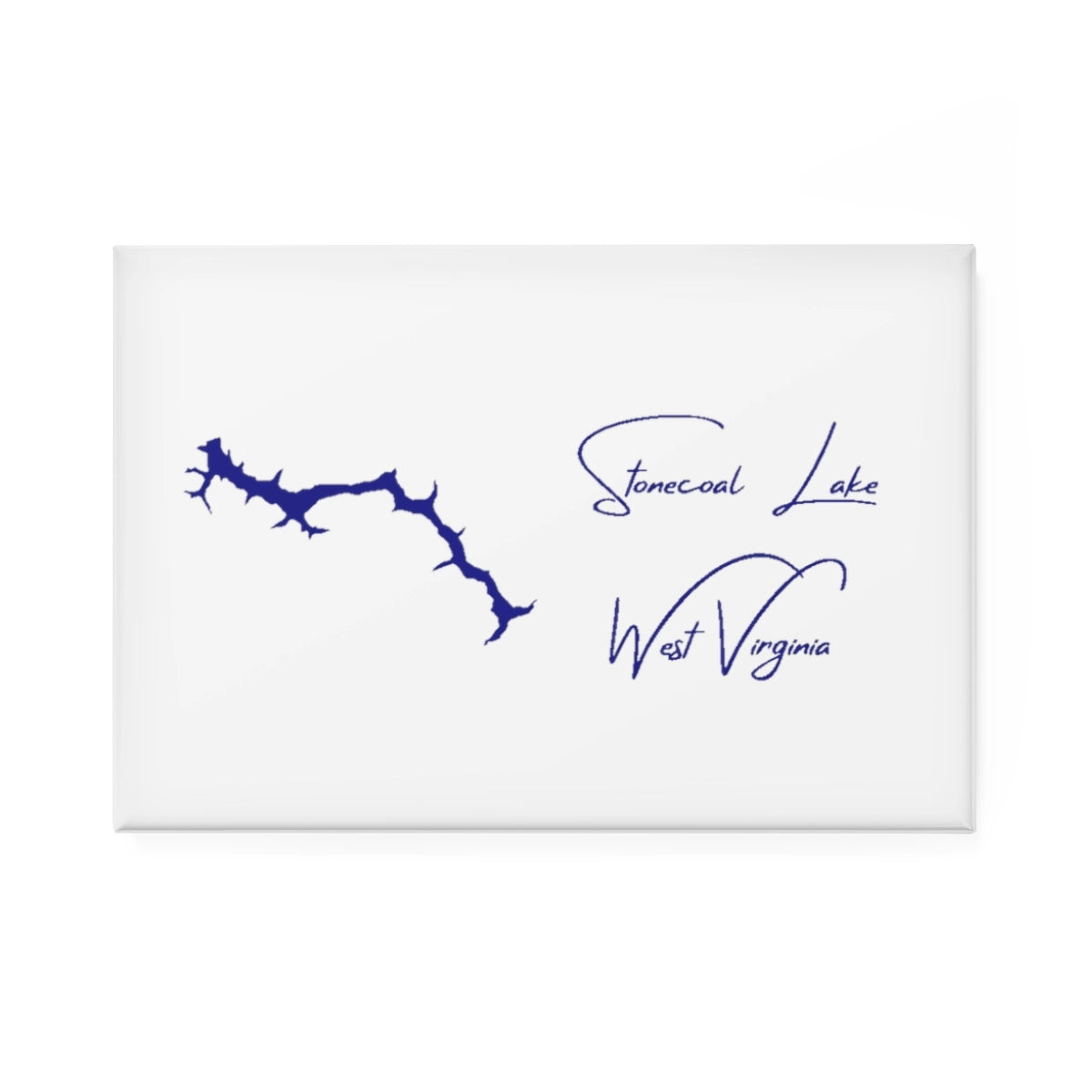 West  Virginia  Stonecoal  Lake  Magnet  front  position  view  from  front  2  x  3.webp