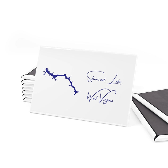 West  Virginia  Stonecoal  Lake  Magnet  front  position  view  from  set  2  x  3.webp