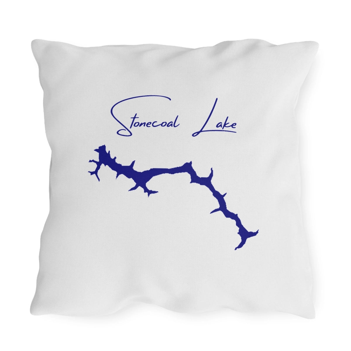 West  Virginia  Stonecoal  Lake  Outdoor  Pillow  back  position  view  from  back  20  x  20.webp