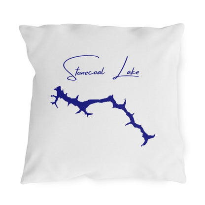 West  Virginia  Stonecoal  Lake  Outdoor  Pillow  front  position  view  from  front  18  x  18.webp