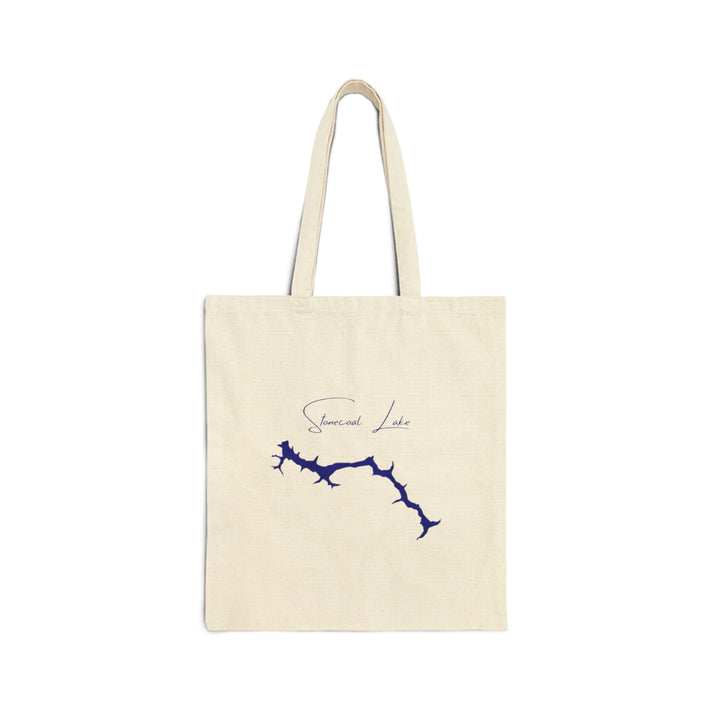 West  Virginia  Stonecoal  Lake  Tote  Bag  back  position  view  from  back  15  x  16.webp