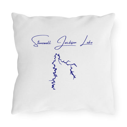 West  Virginia  Stonewall  Jackson  Lake  Outdoor  Pillow  back  position  view  from  back  16  x  16.webp