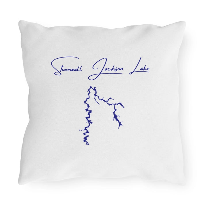 West  Virginia  Stonewall  Jackson  Lake  Outdoor  Pillow  back  position  view  from  back  16  x  16.webp