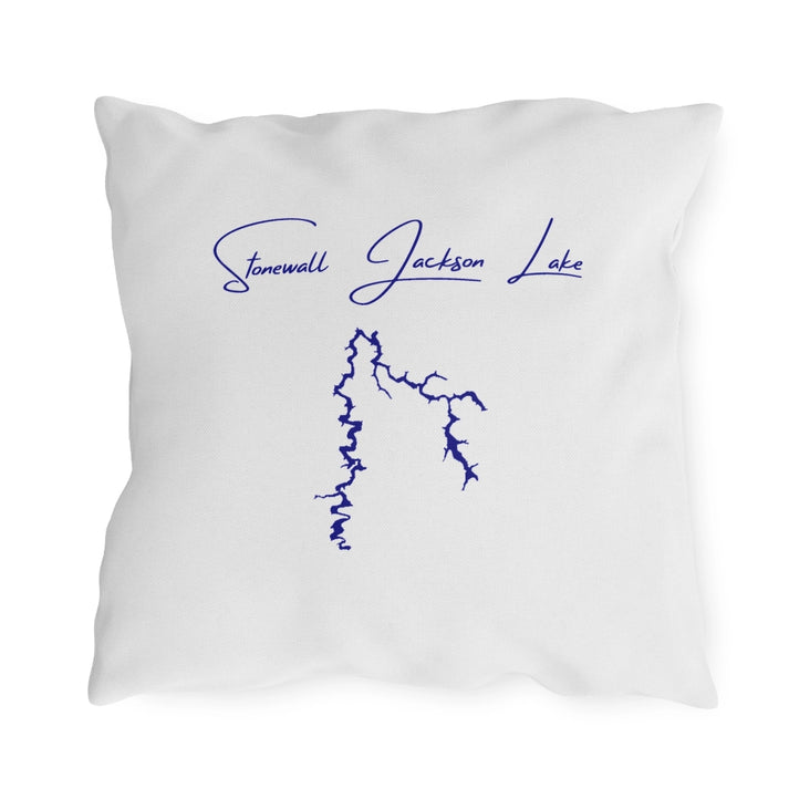 West  Virginia  Stonewall  Jackson  Lake  Outdoor  Pillow  back  position  view  from  back  18  x  18.webp