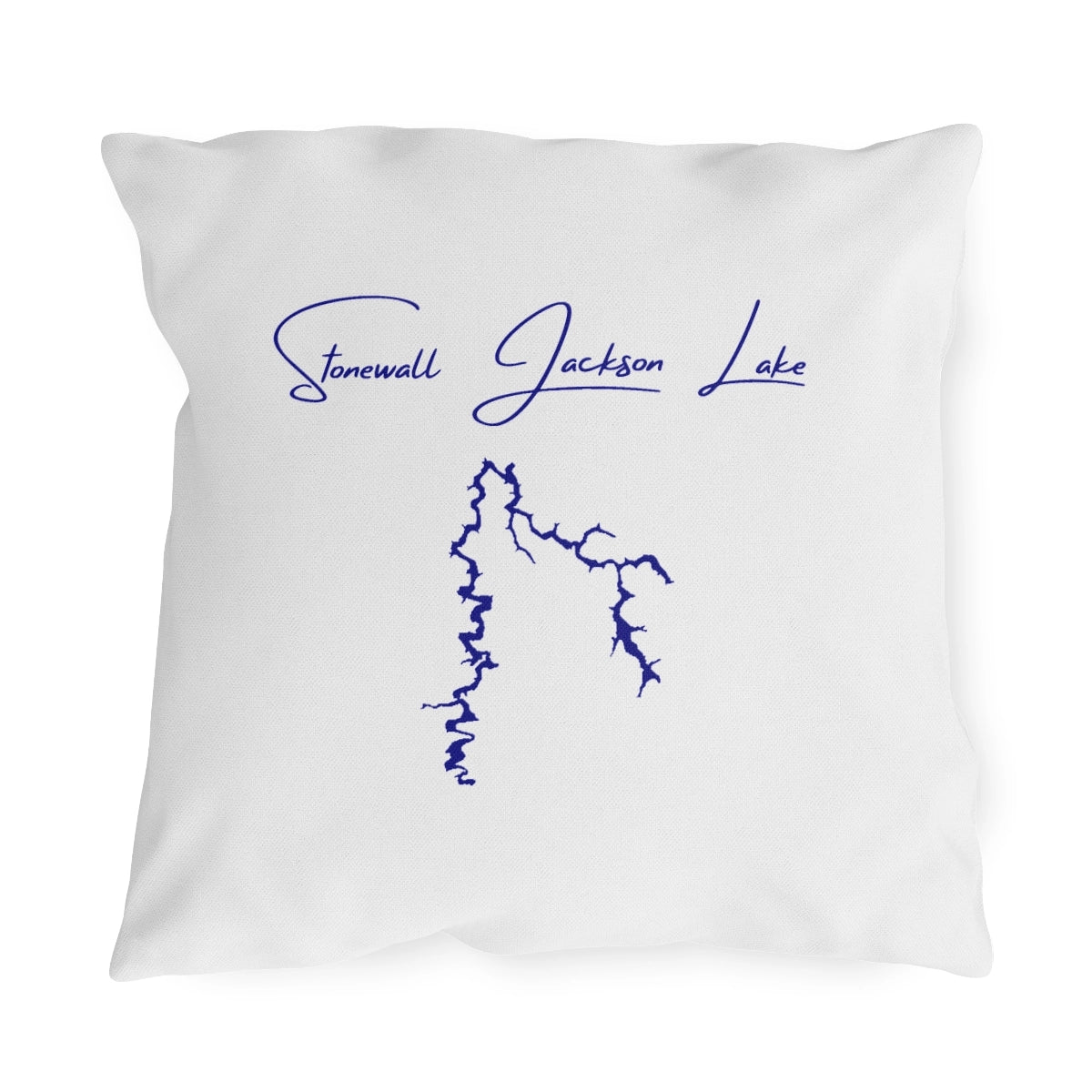 West  Virginia  Stonewall  Jackson  Lake  Outdoor  Pillow  front  position  view  from  front  18  x  18.webp