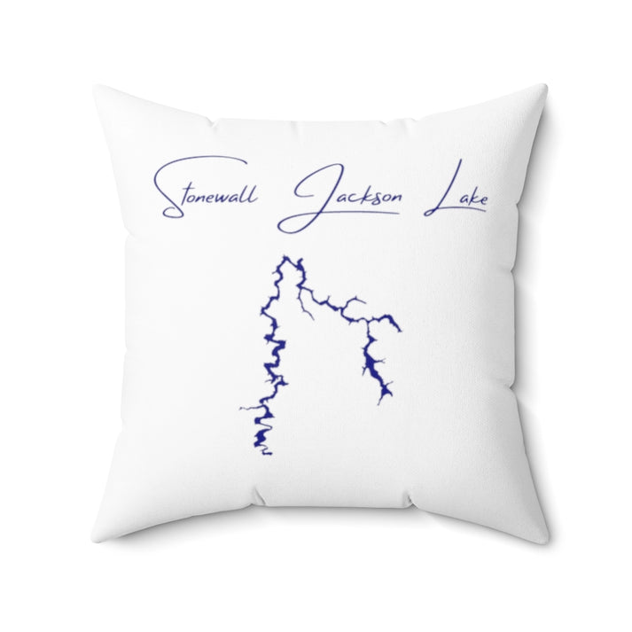 West  Virginia  Stonewall  Jackson  Lake  Pillow  front  position  view  from  front  20  x  20.webp