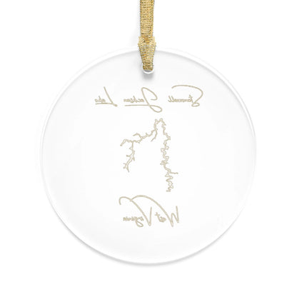 West  Virginia  Stonewall  Jackson  Lake  Tree  Ornament  other  position  view  from  back  round.webp